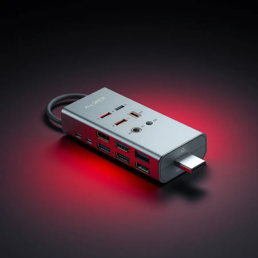 Anker USB-C Hub 10-in-1 (Dual 4K HDMI, 100W PD, Ethernet, SD/microSD)