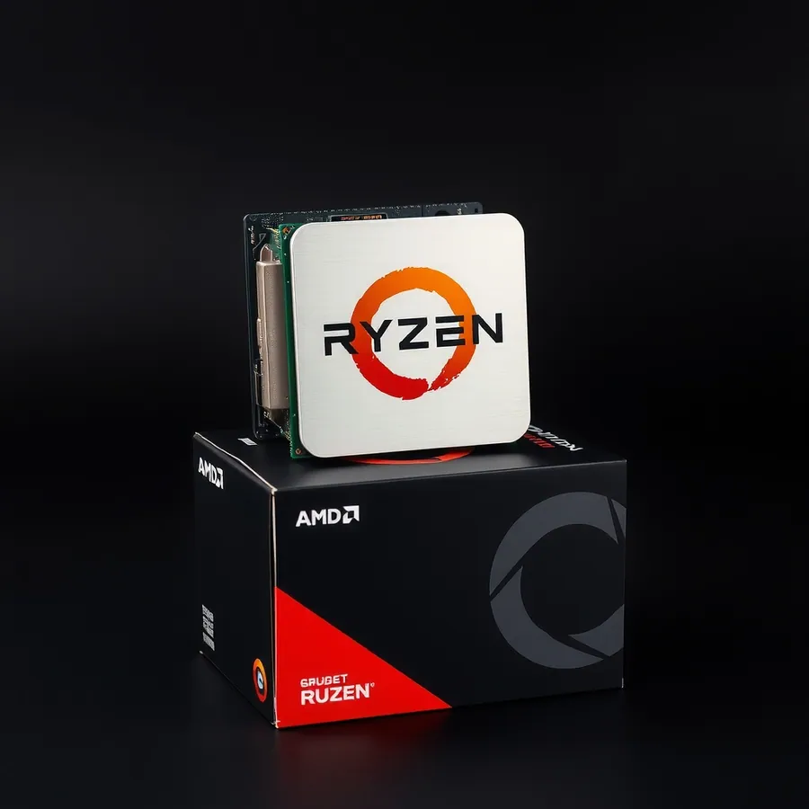 AMD Ryzen 5 9600X 6-Core AM5 Desktop Processor