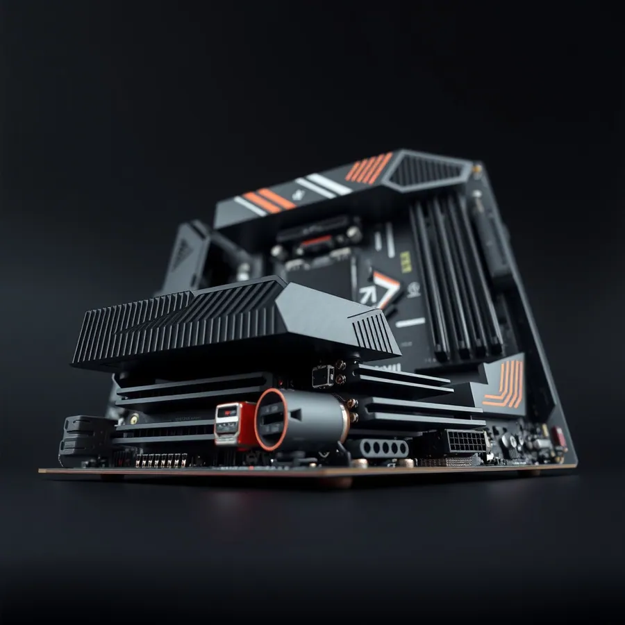 ASUS TUF Gaming B760-Plus WiFi DDR5 LGA1700 ATX Motherboard view 2