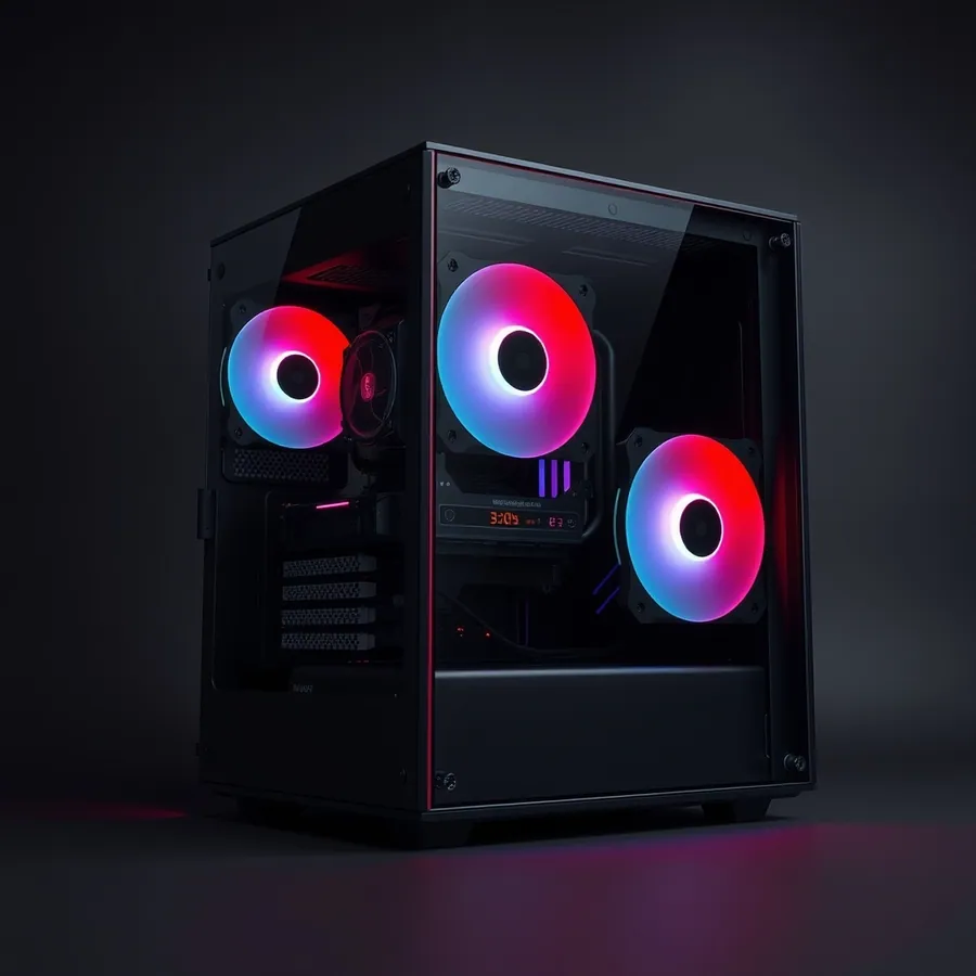 Lian Li Lancool 216 RGB ATX Mid-Tower PC Case (Black)